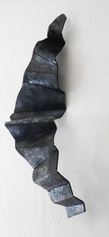 Sculpture murale 4 fer forgé