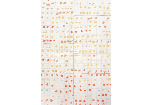 Lokta orange, jaune Naples et ocre