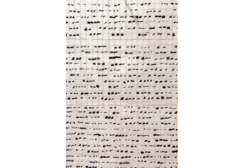 Écritures silencieuses noires ficelles