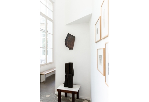 Plaque cuivre portrait : Léon Richer