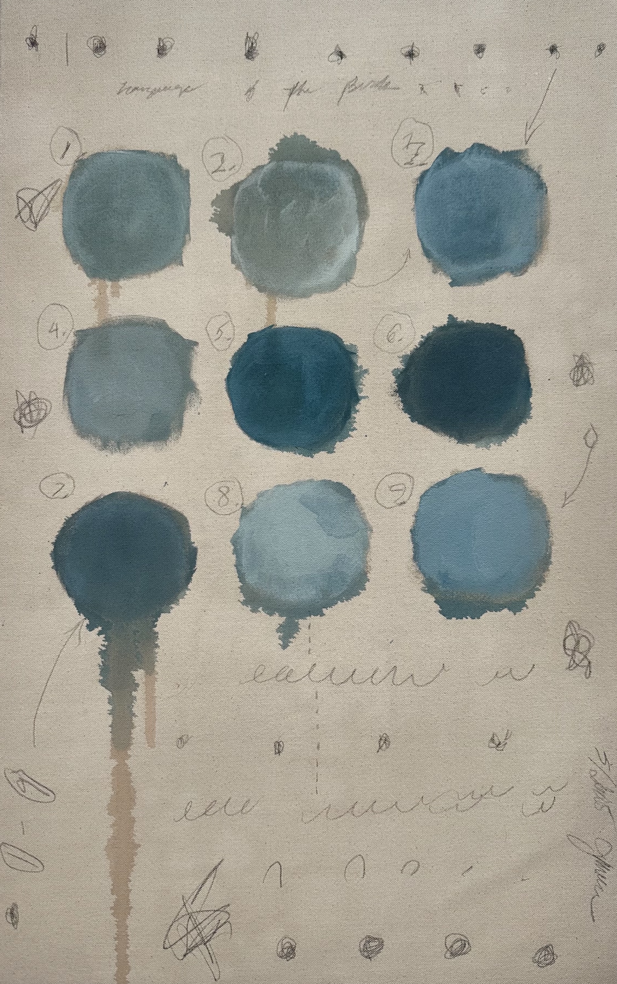 Language of the Birds 13 (blue)