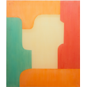 Panta Rhei series - Composition of orange, red, green