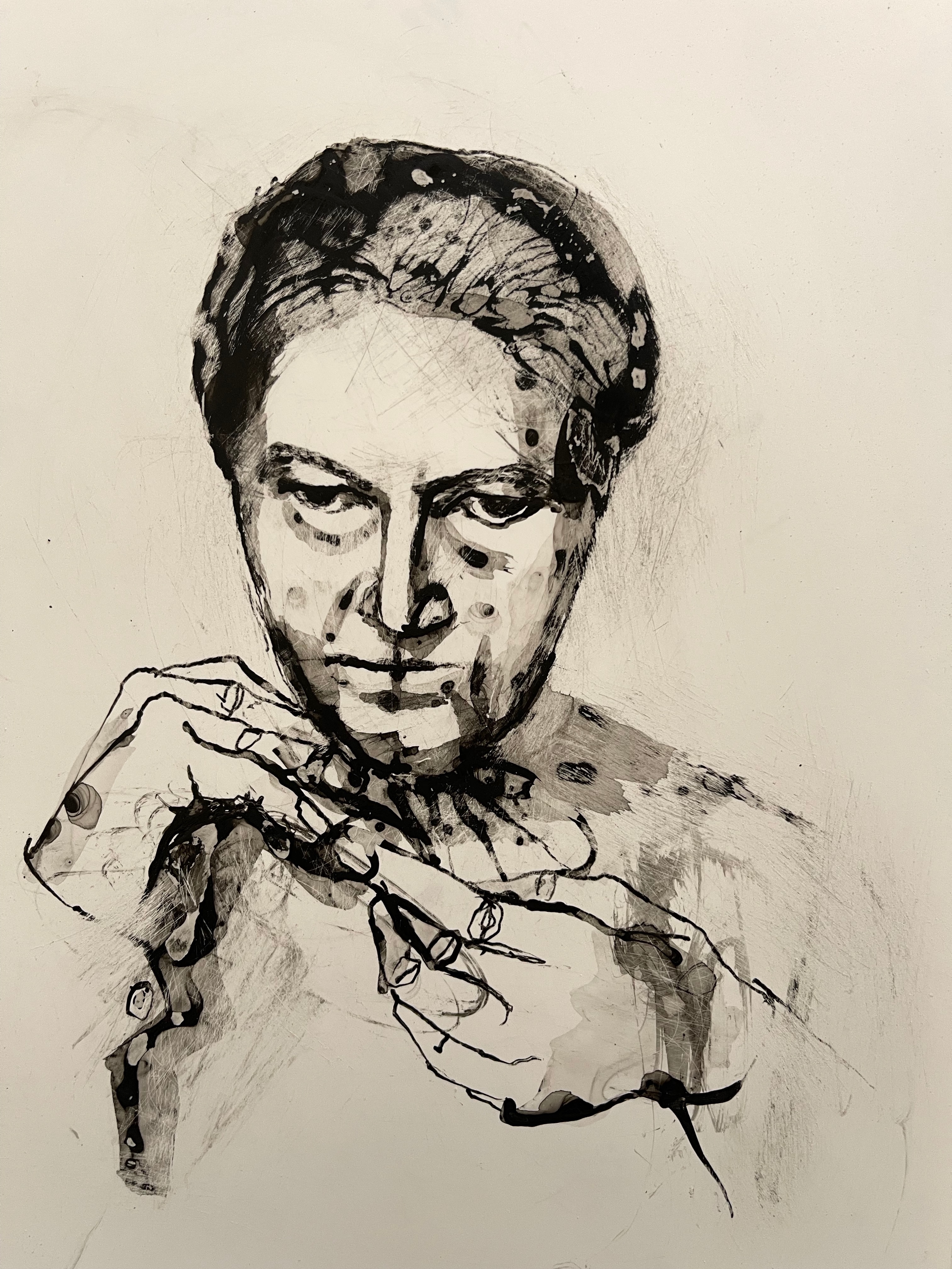 Jeanne Bucher d'après une photo de Man Ray