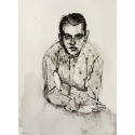Luis Bunuel d'après une photo de Man Ray