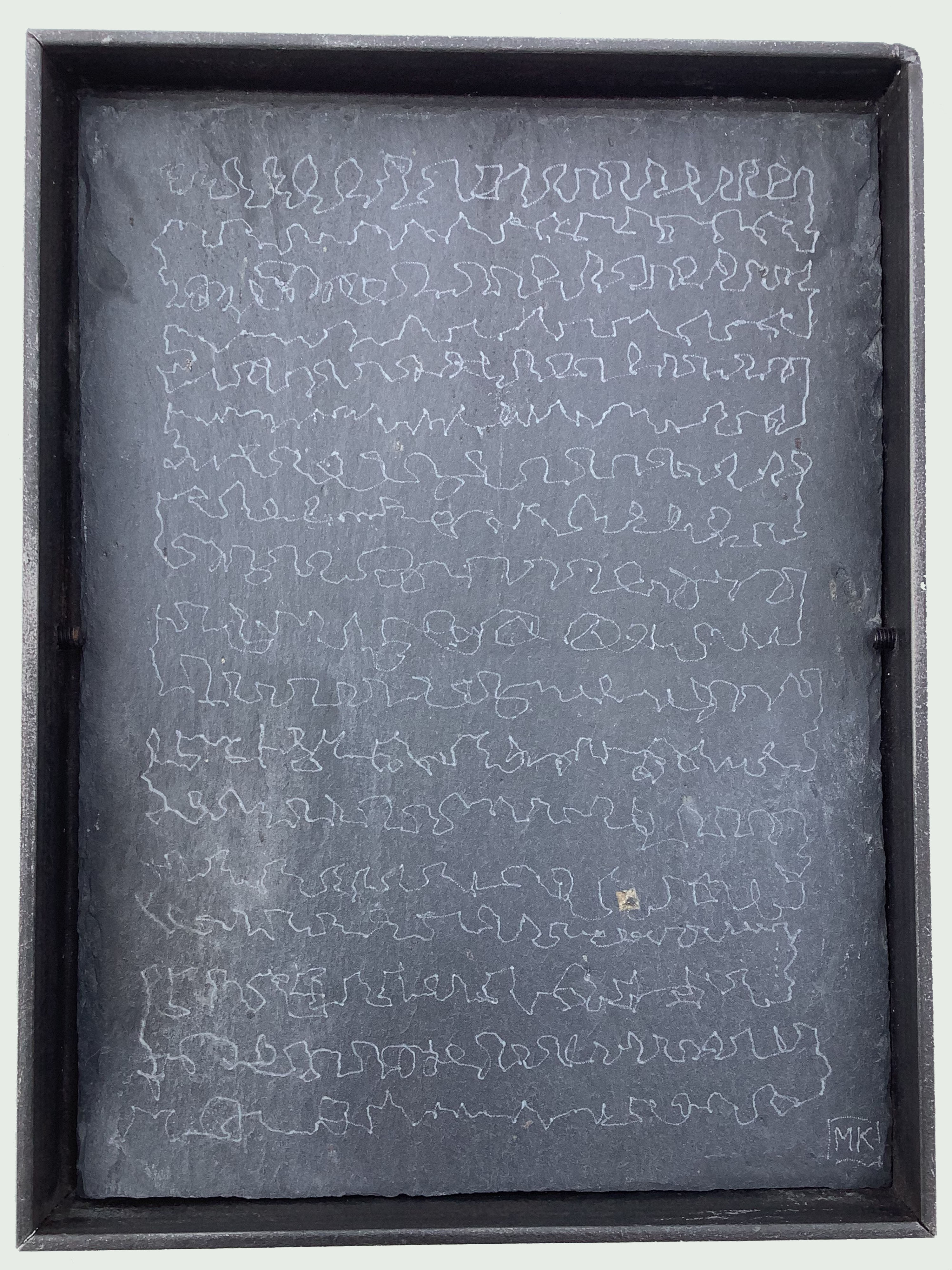 Ardoise gravée 18