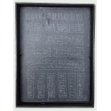 Ardoise gravée 21