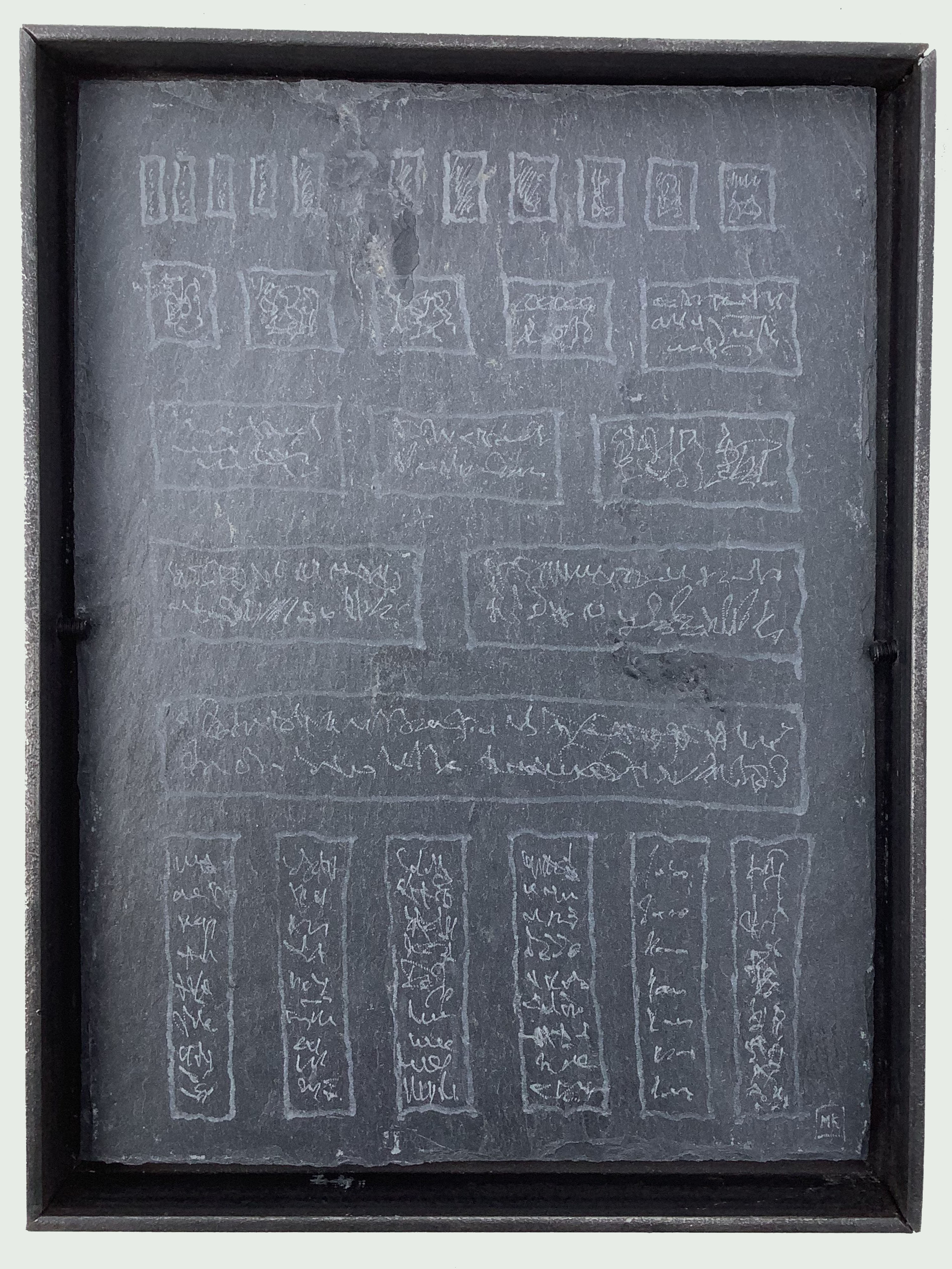 Ardoise gravée 21