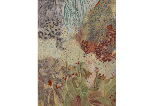 Low Lying Vegetation Carpeting Sienna Grounds