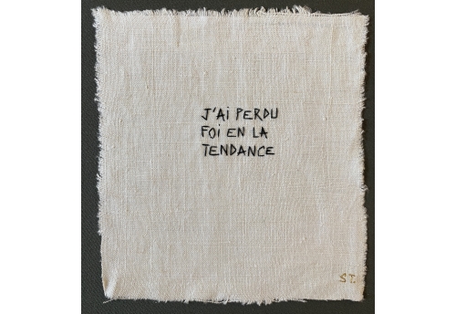 J'ai perdu foi en la tendance