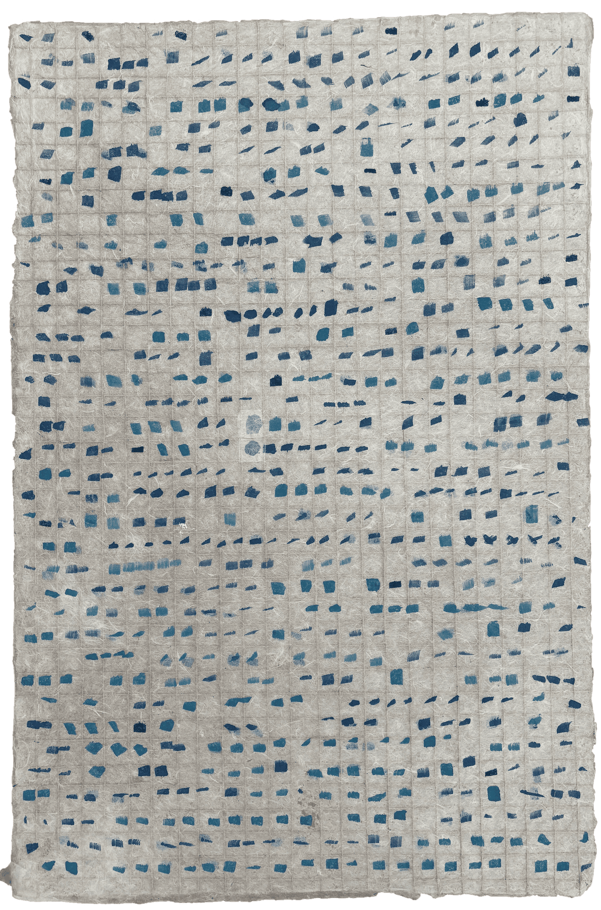 Écritures cunéiformes bleu