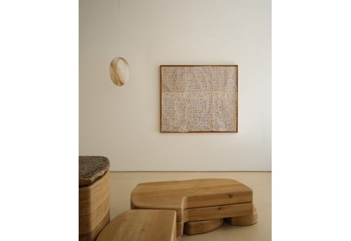 Ecriture silencieuse - bleu cyan et bleu nuit