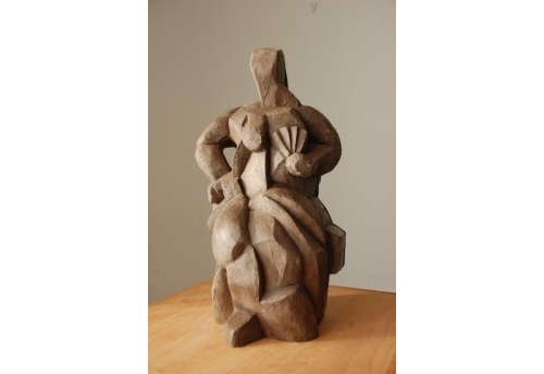 Femme à l'éventail