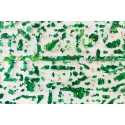 Sans Titre (Grand Papier Évidé Vert et Blanc)