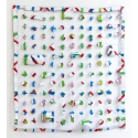 Sans Titre (Carré Vert - Bleu - Rouge - Rose)