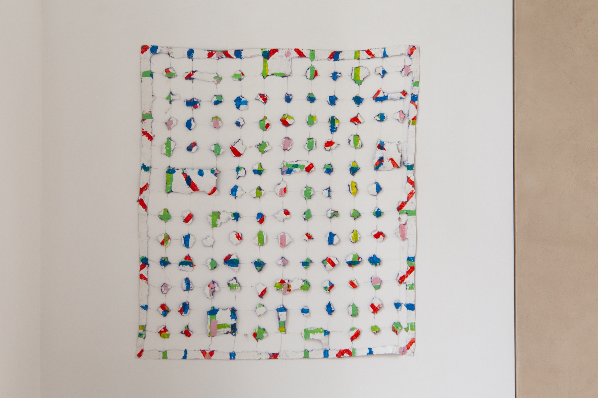 Sans Titre (Carré Vert - Bleu - Rouge - Rose)