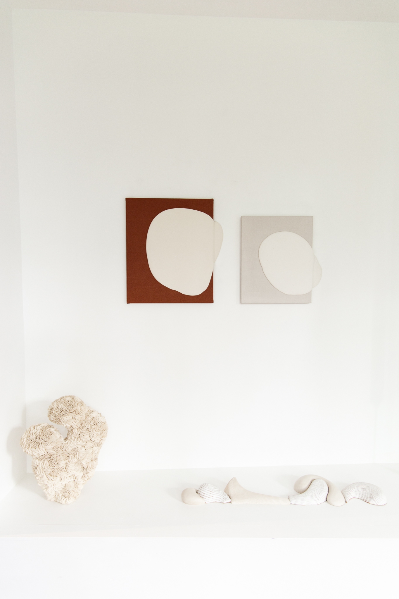 White in red brick