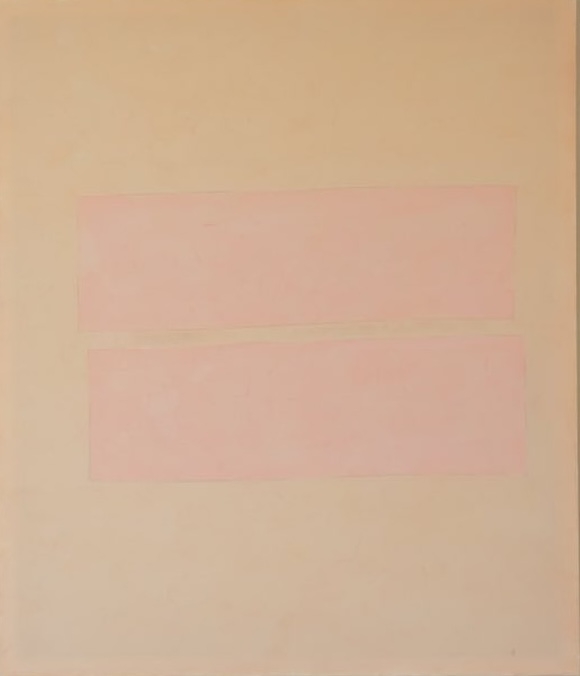 Enigma series, pink, yellow, ochre