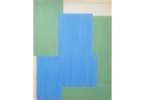 Pink stripes, skin tone over pink