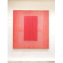 Vertical composition cherry red on blood orange