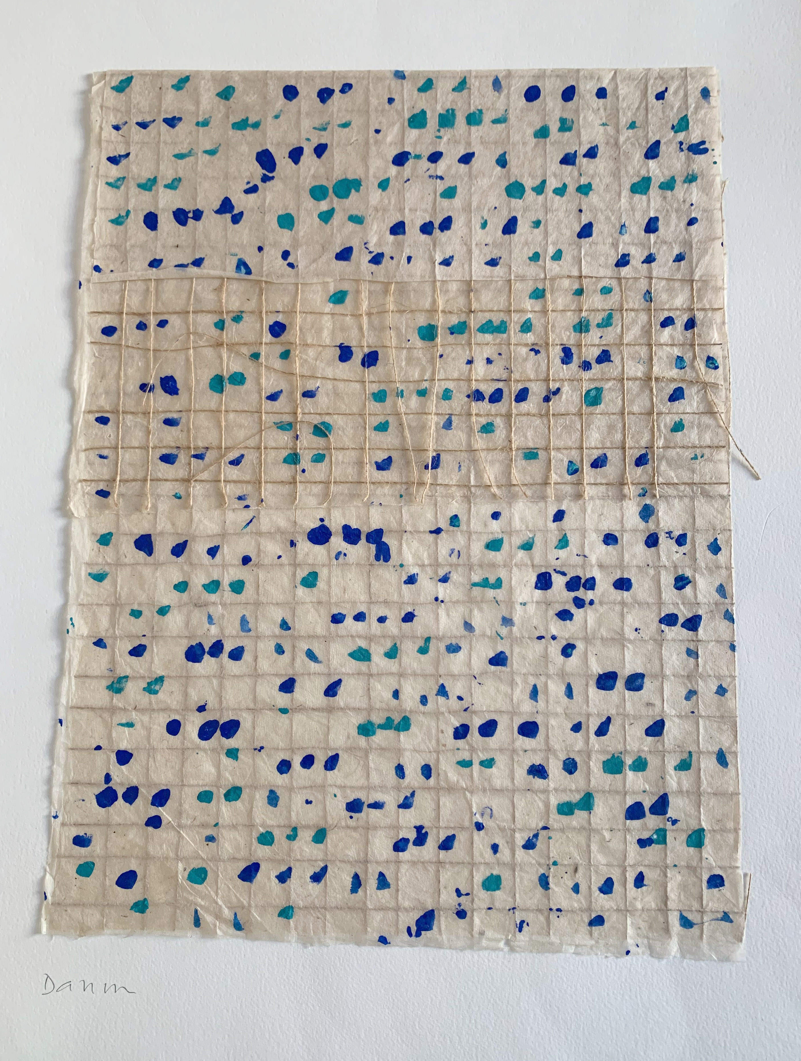 Jardin d'hiver bleu