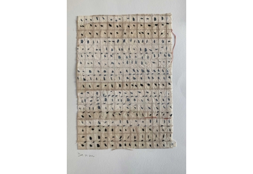 Lokta écriture cunéiforme blanchie