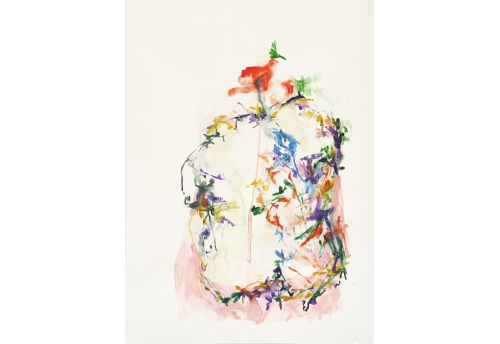 Corsage, envers de tapisserie