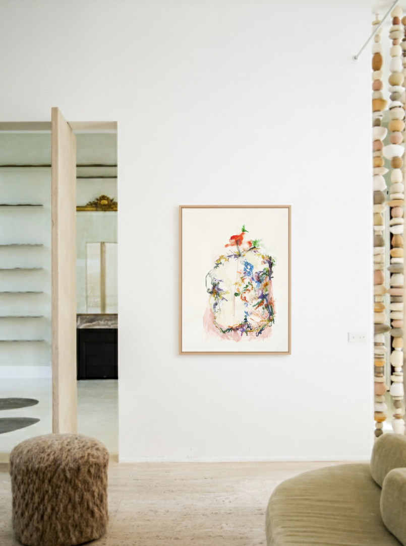 Corsage, envers de tapisserie