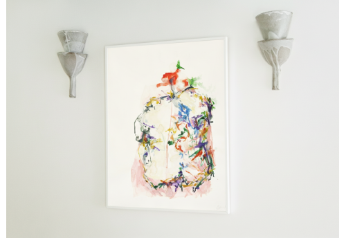 Corsage, envers de tapisserie