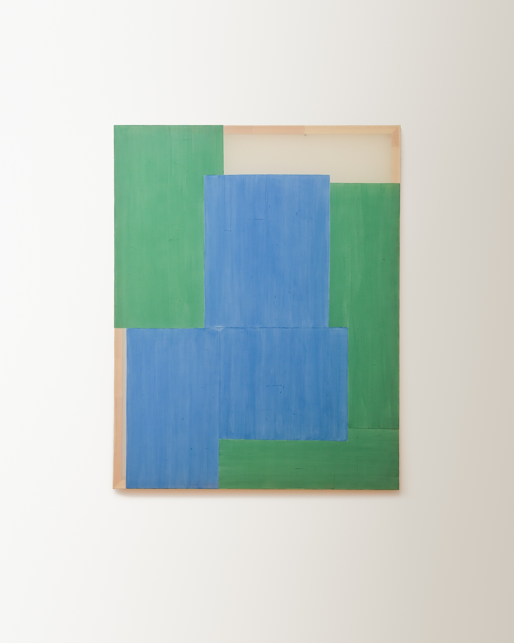 Pink stripes, skin tone over pink