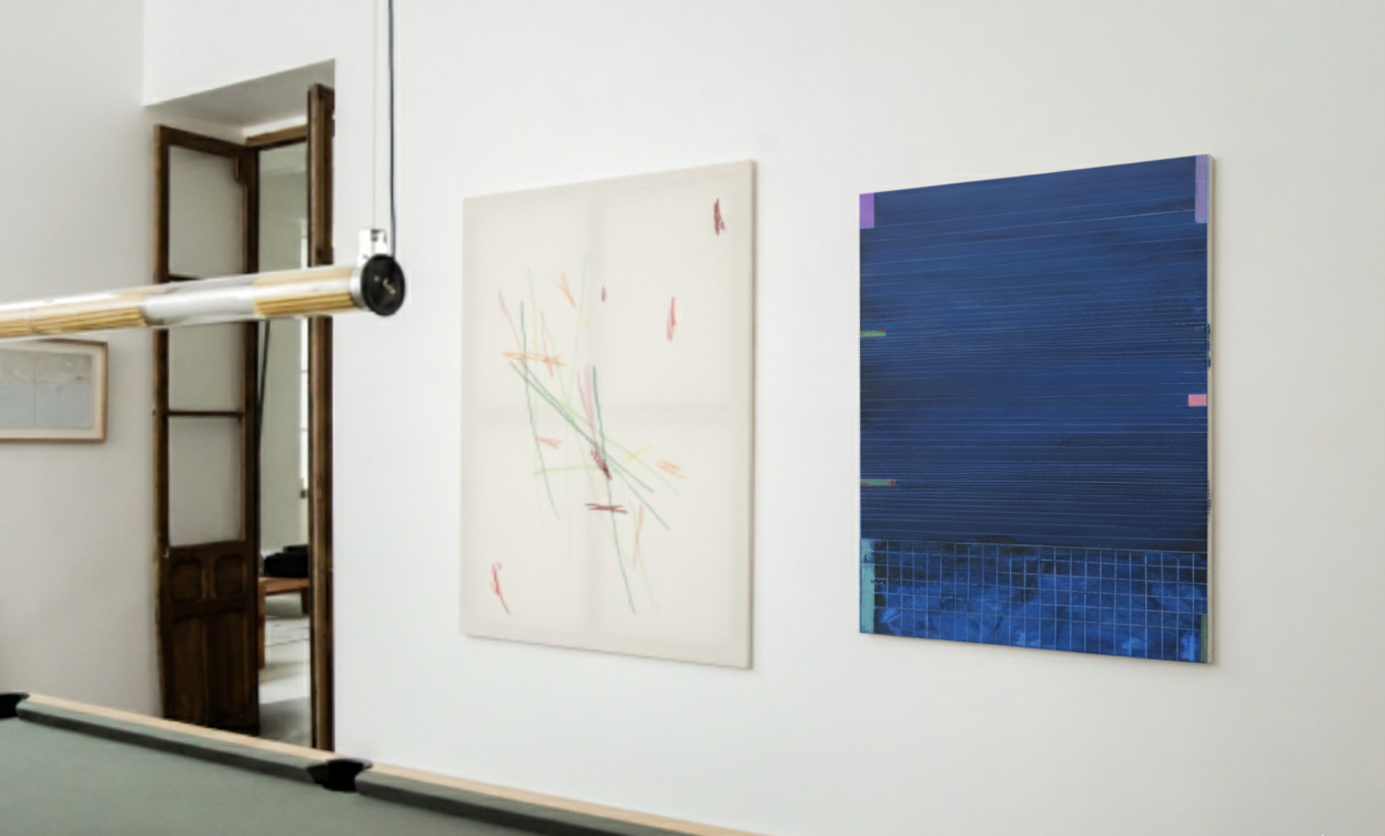 Nuit bleue de prusse bleu azur