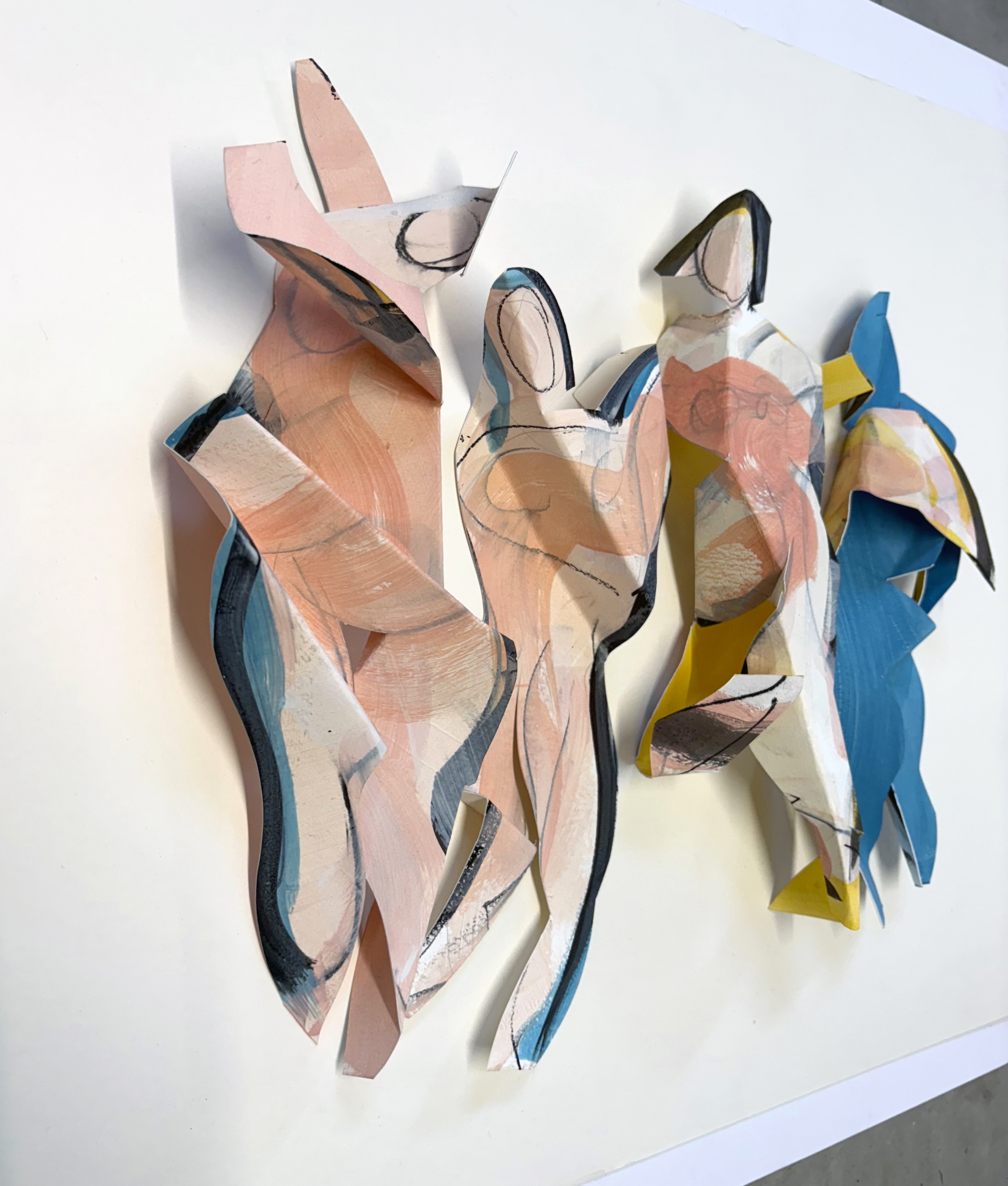 Folded Female Dance Quarter