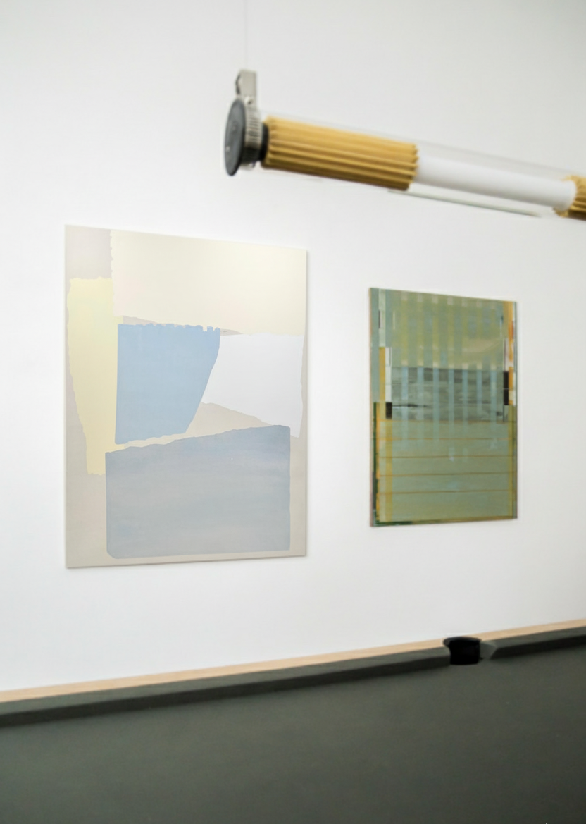 Lumières du soir, matin sur l'eau, ciel rose