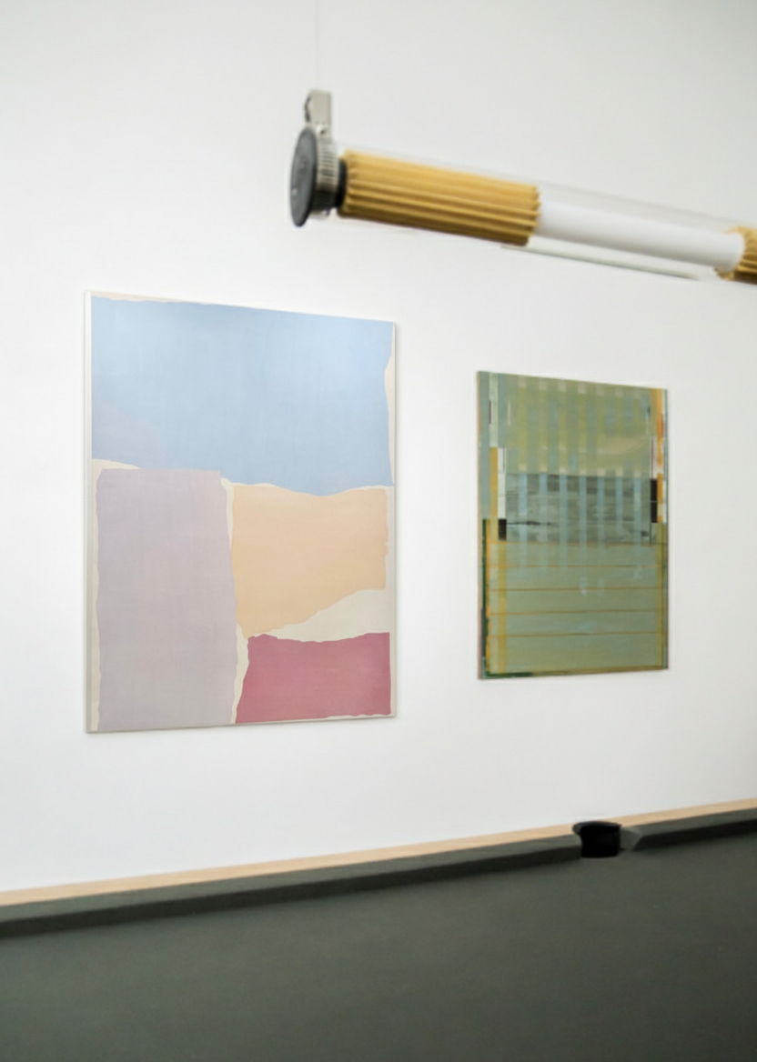 Lumières du soir, matin sur l'eau, ciel rose 2