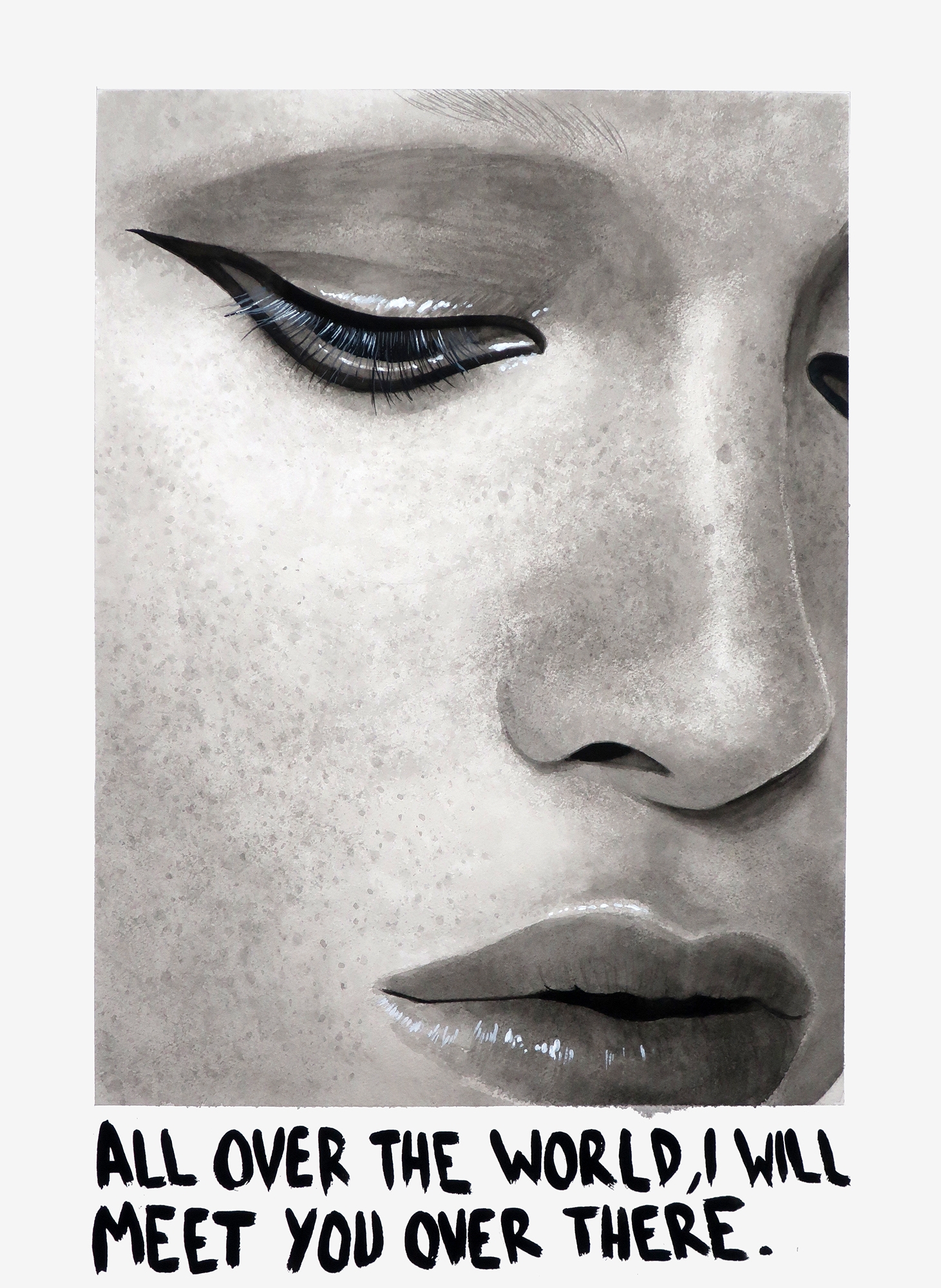 All over the world I will meet you over there