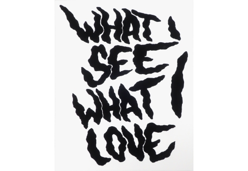 What I see what I love