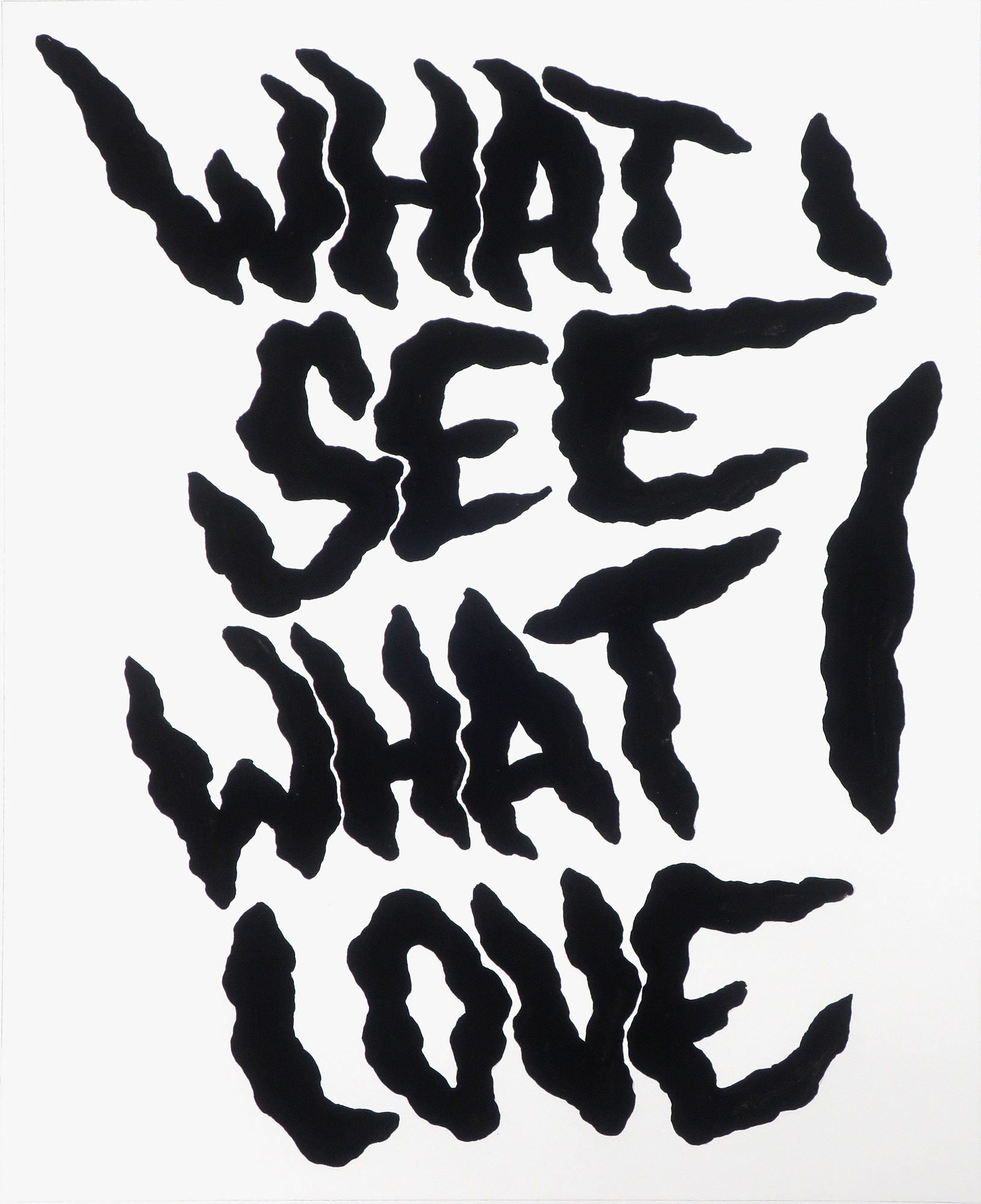 What I see what I love