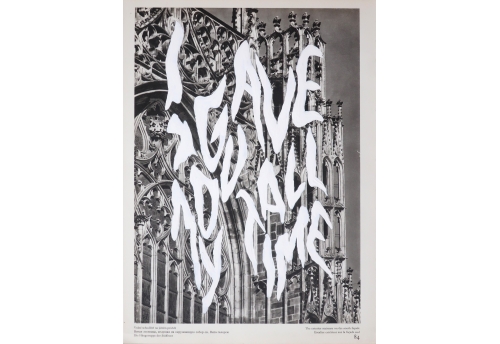 I gave you all my time