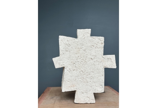 Croix terre blanche chamottée