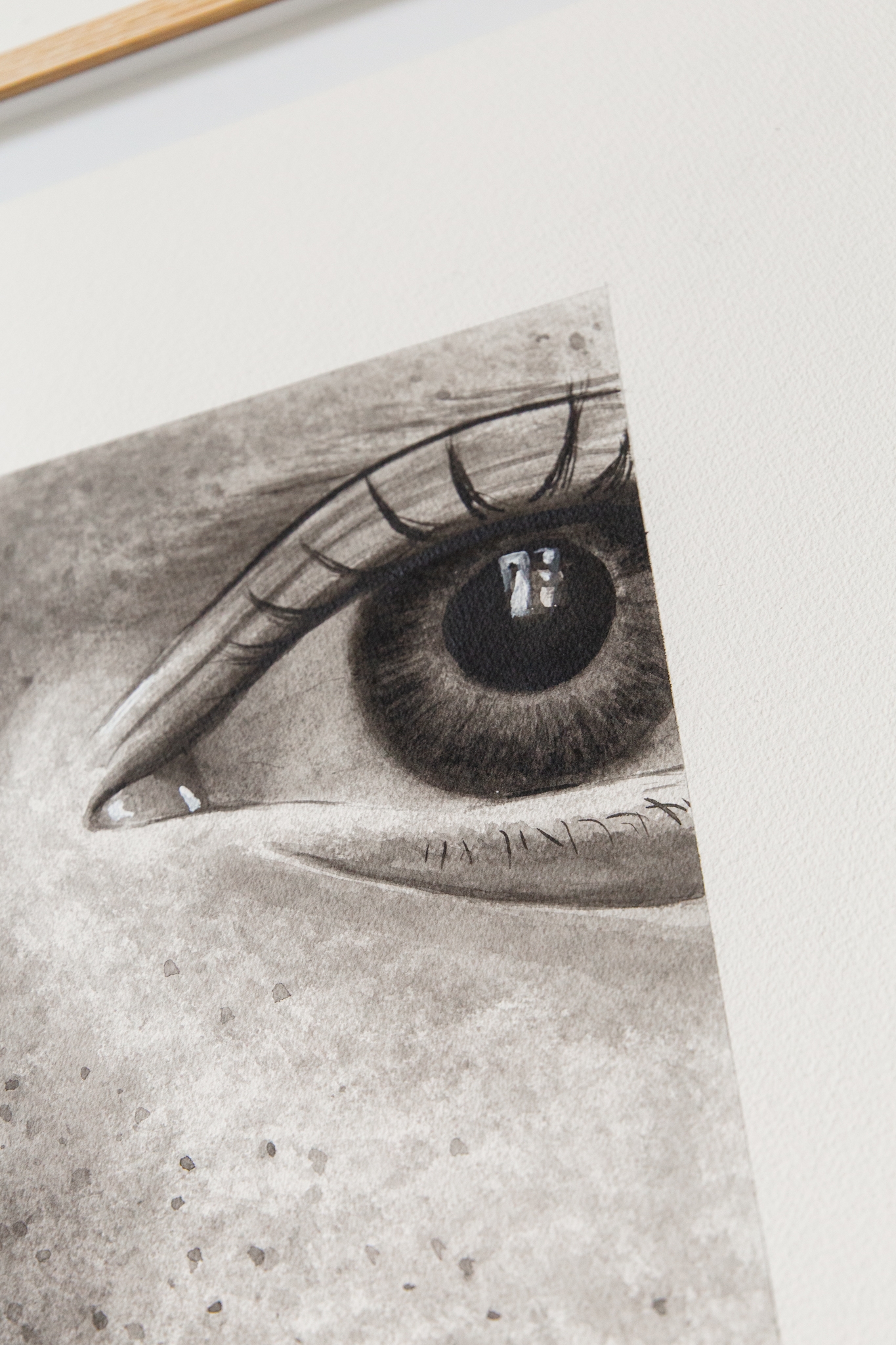 At night I can see stars on fire