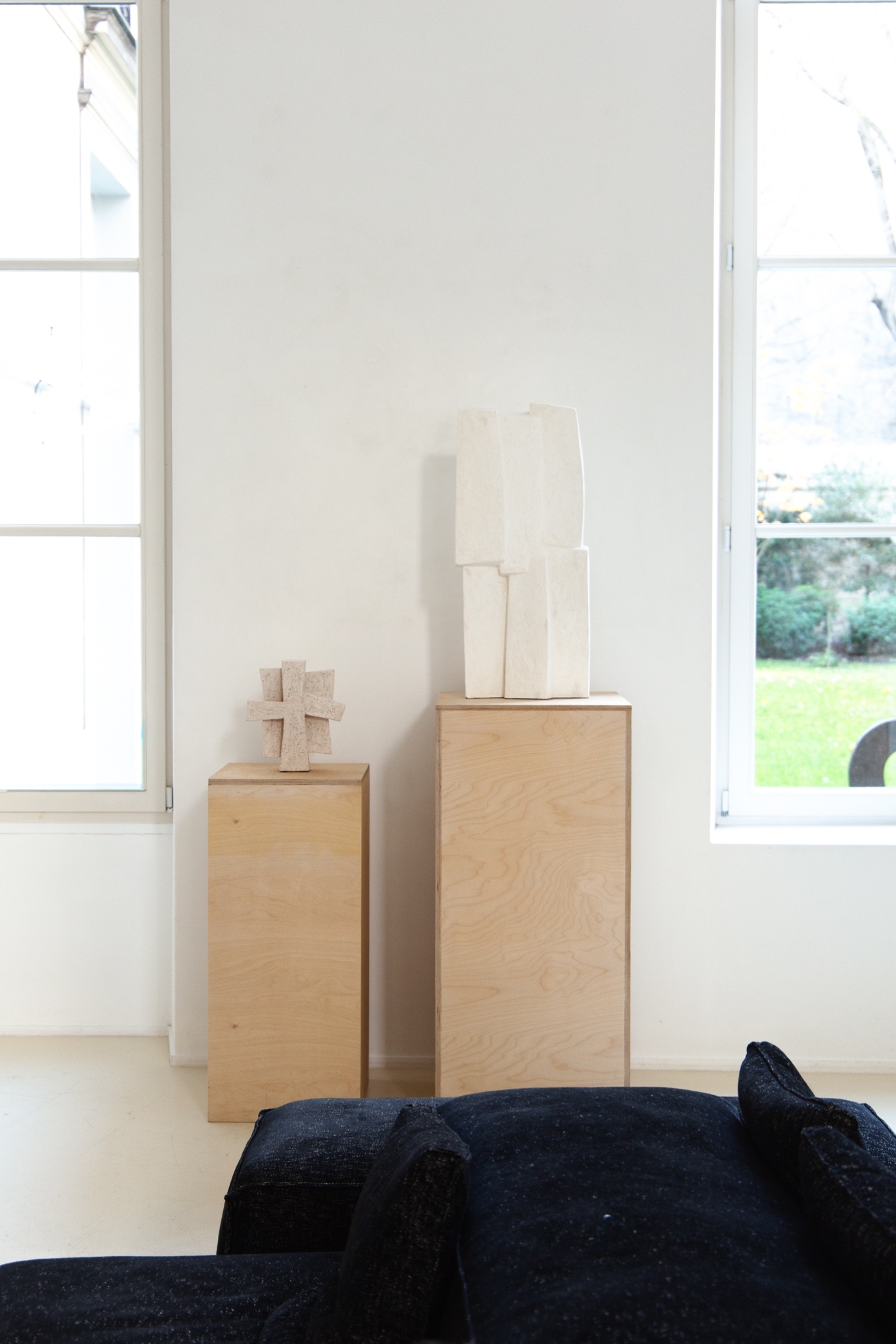 Croix terre blanche chamottée