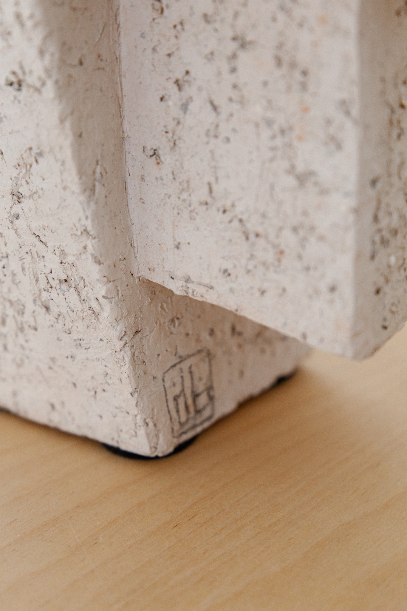 Croix terre blanche chamottée