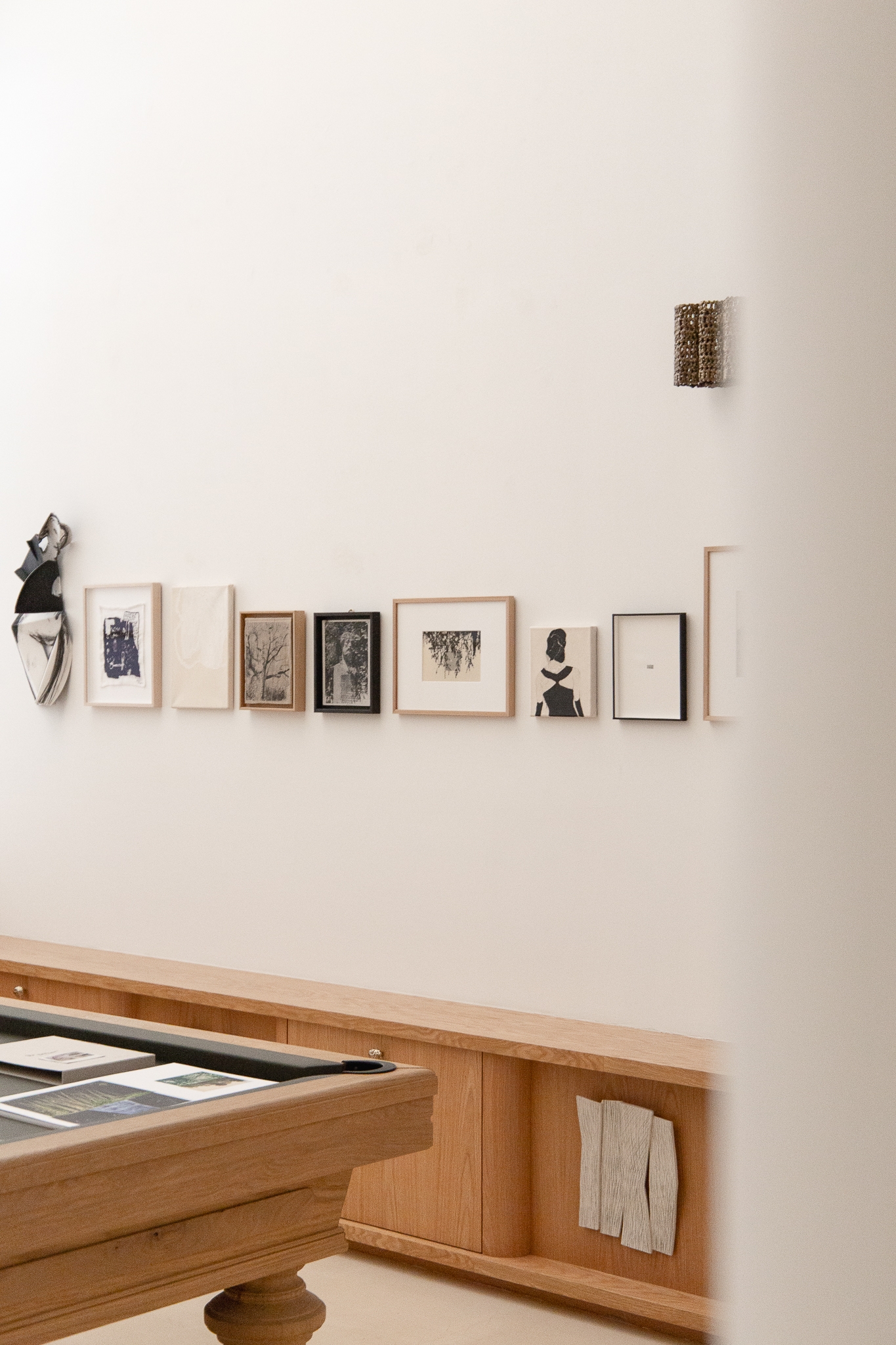 Folded Female in Black and White