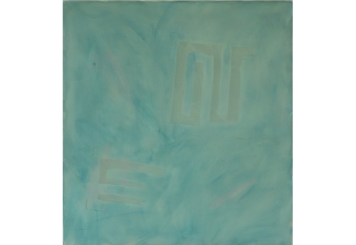 Transcendencia - deep green over rose