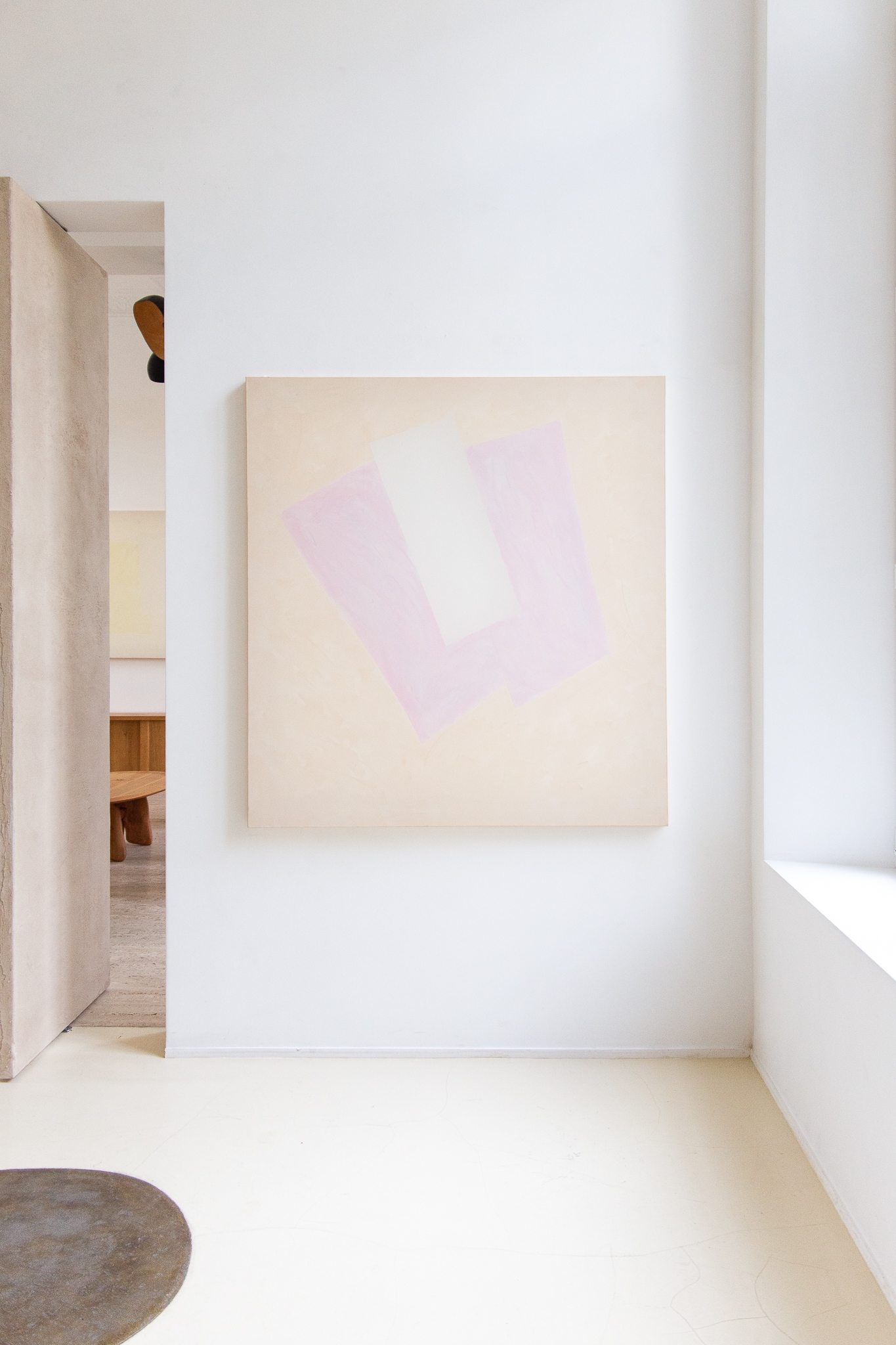 Enigma series, red, off white