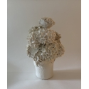 Vase d'hortensias