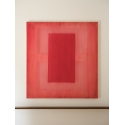 Vertical composition cherry red on blood orange