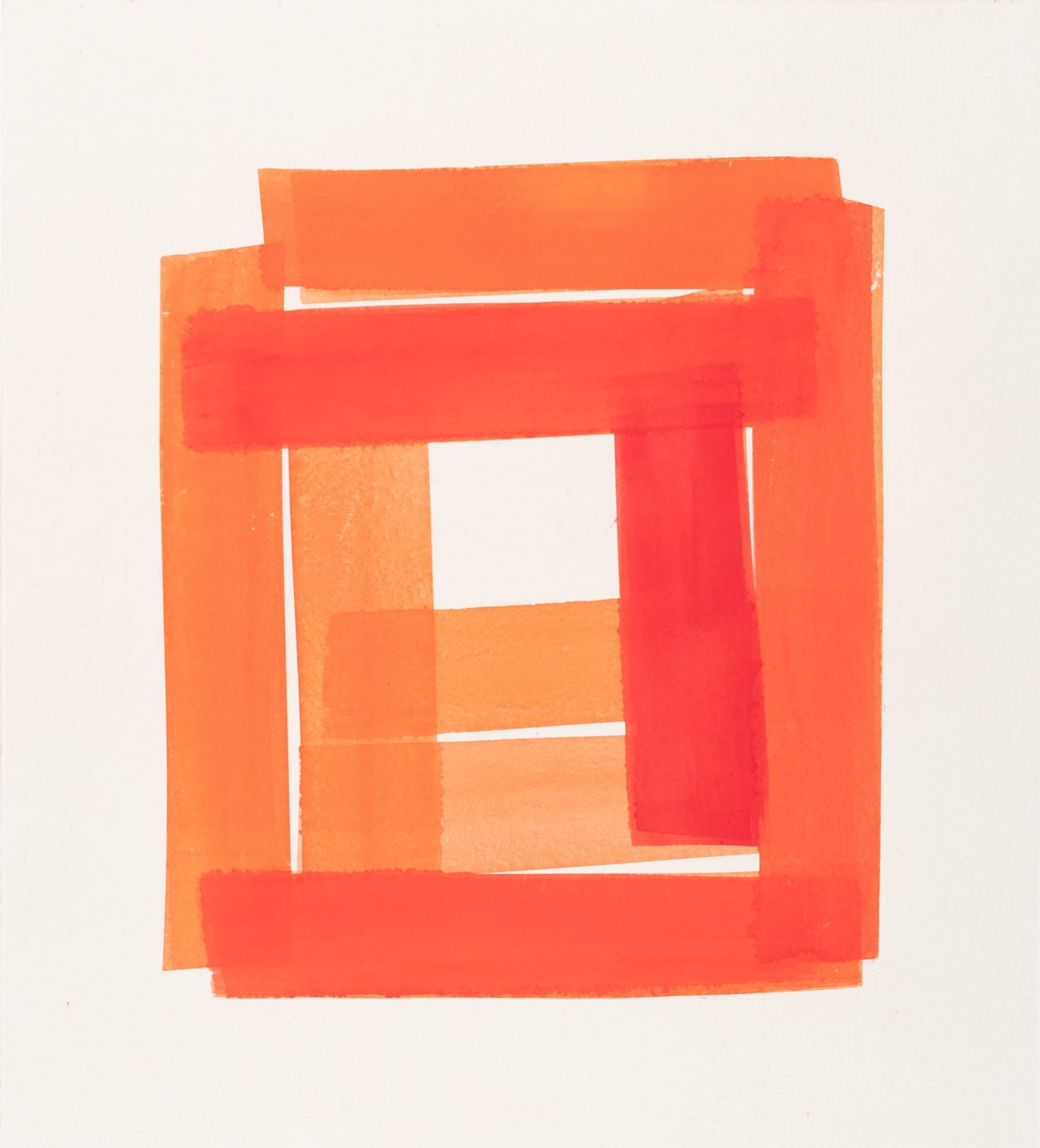 Squares & Strokes Orange