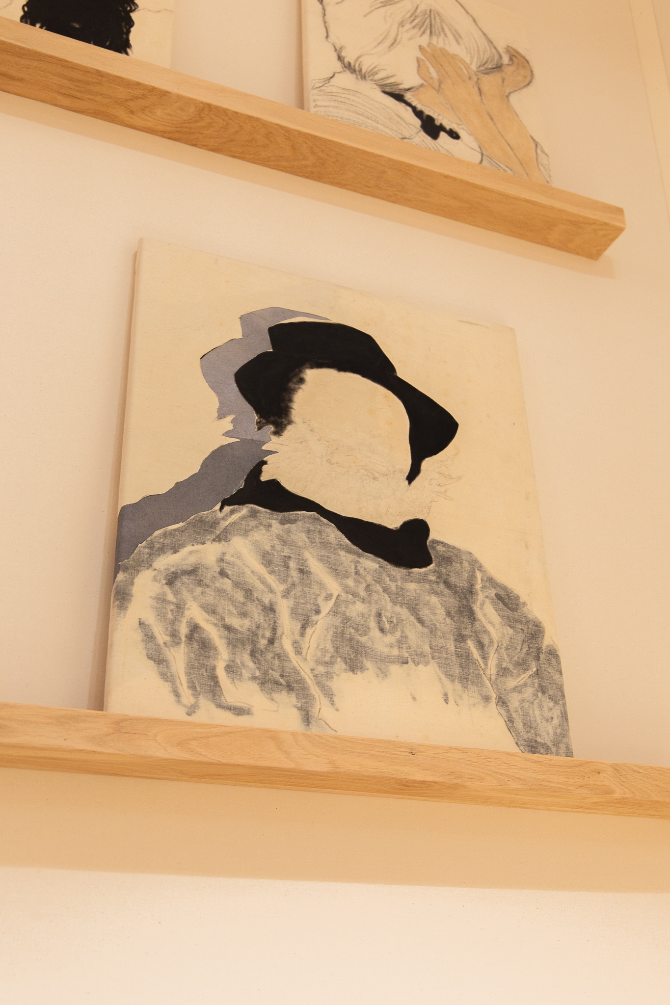 Portrait de l'homme en bleu