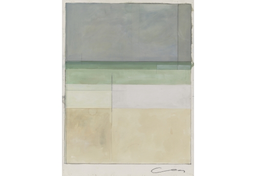 Ocean 19B - Watercolor