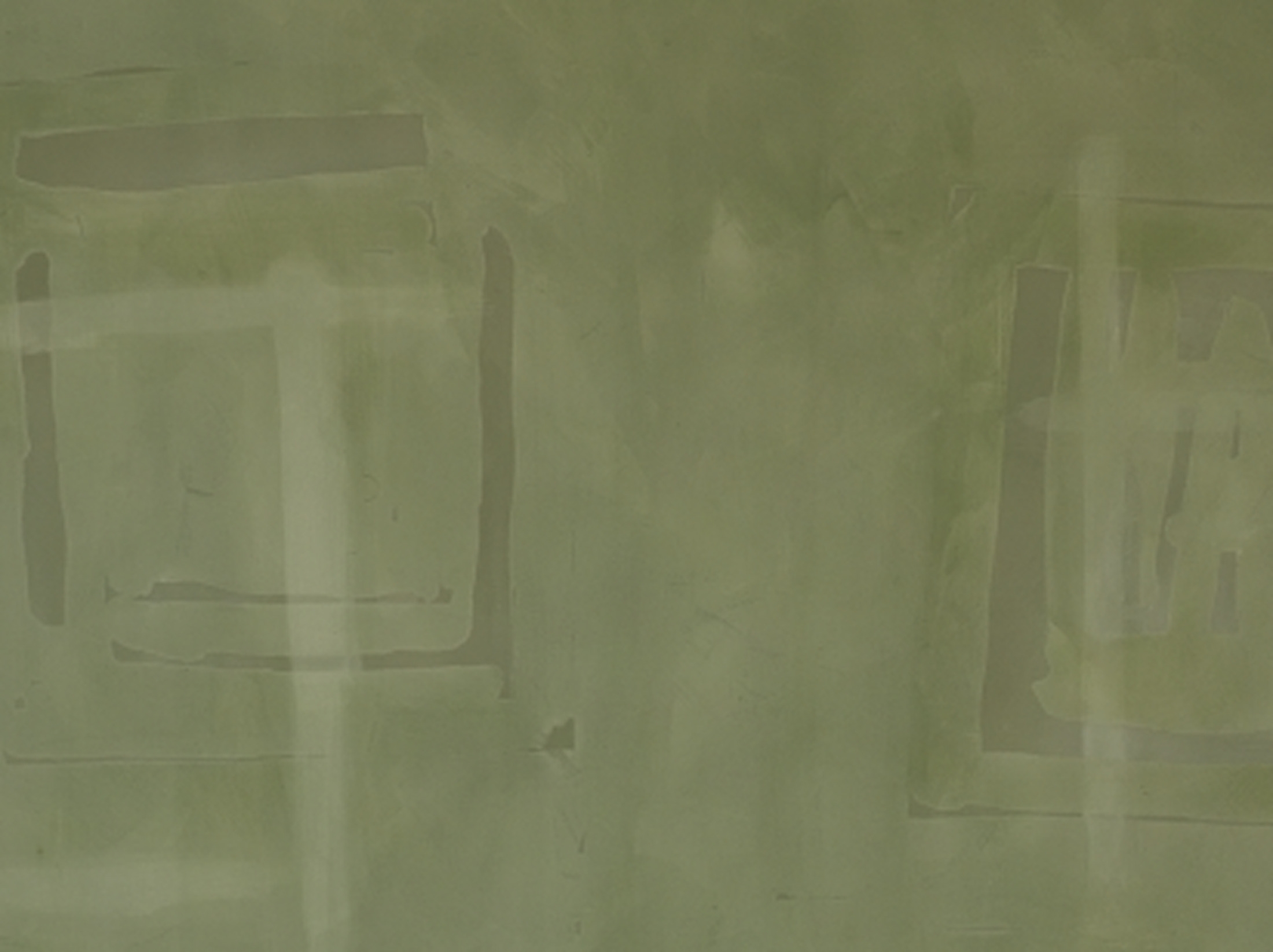 Transcendencia 12 – Forest Green over Buff